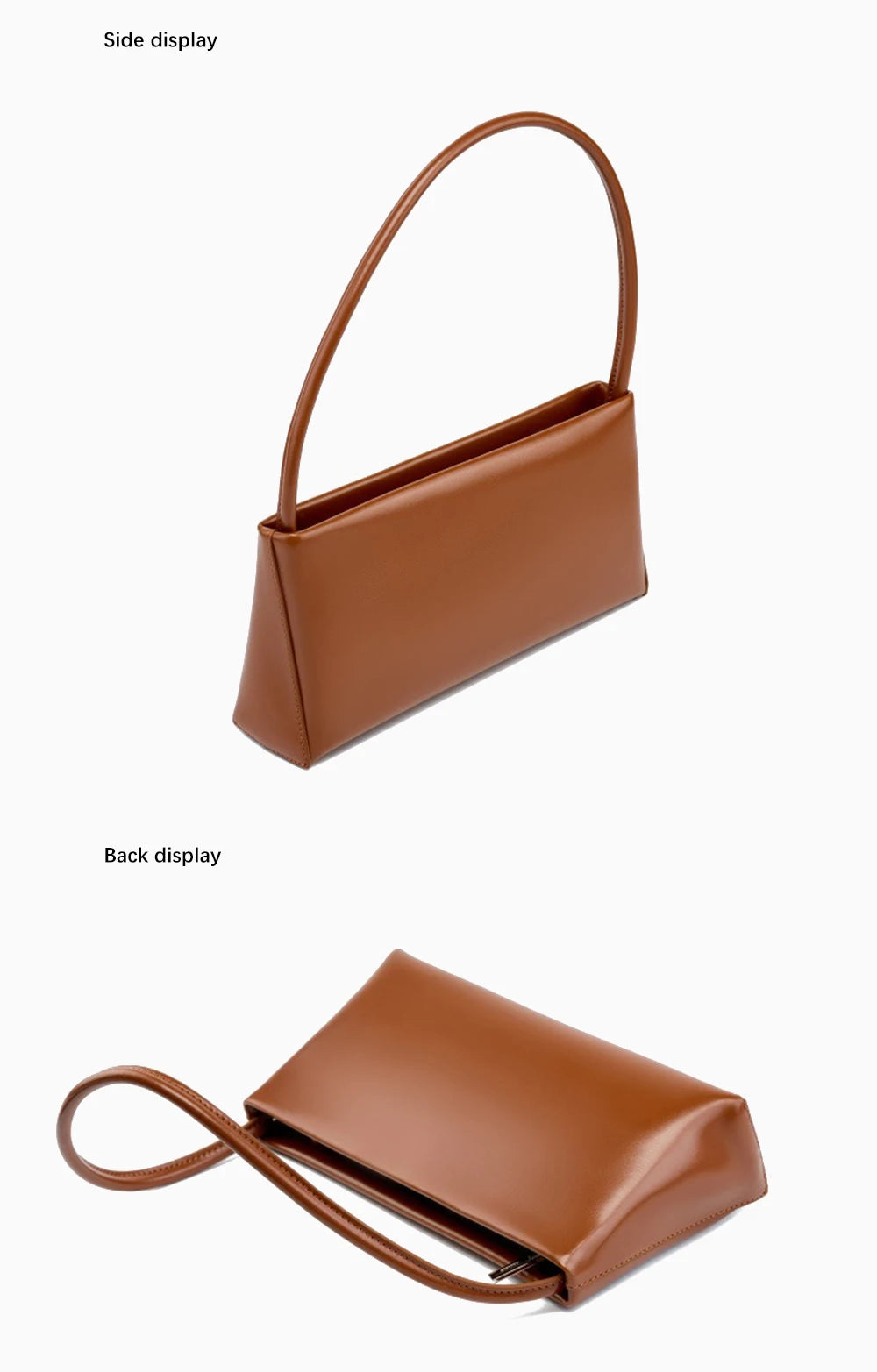 Zency 2024 New Luxury Handbag Fashion Women Leather Shoulder Bag Ladies Underarm Bag Sac De Femme Red Bride Wedding Bags