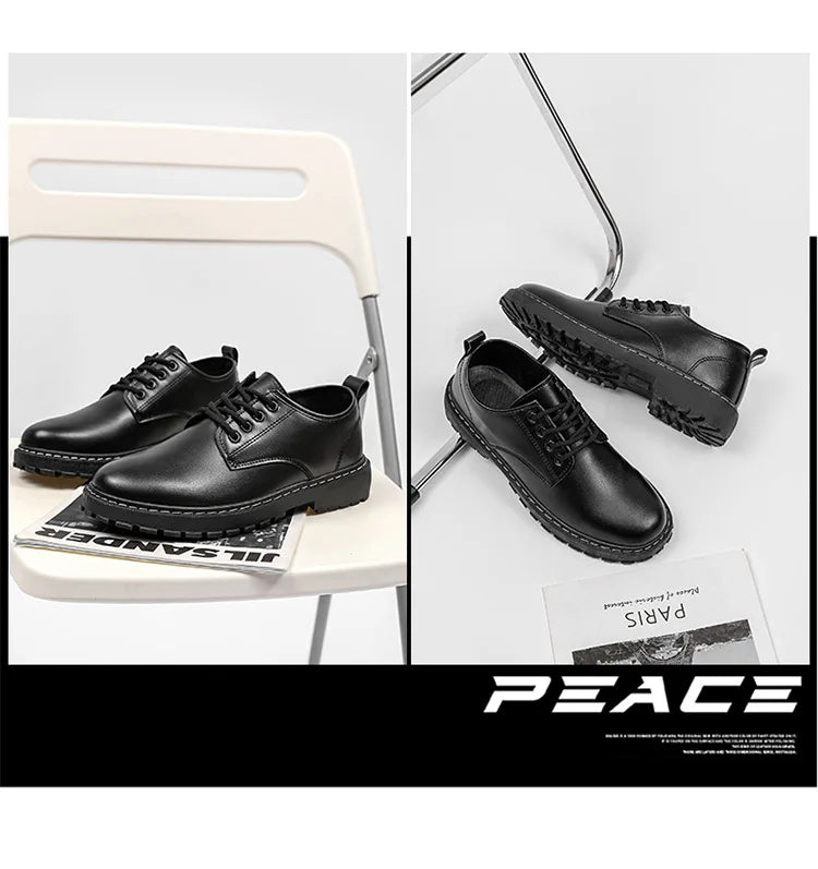 Fashion Gentleman Shoes Luxury Men White Versatile Dress Shoes Summer Sports Shoes Men Casual Leather