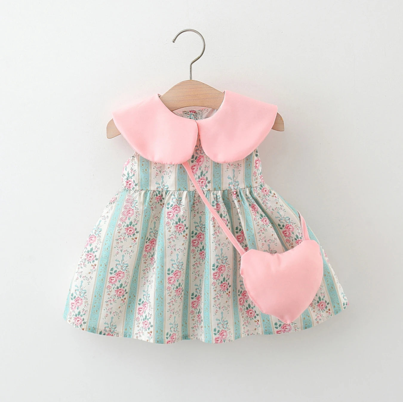 Baby Girl Dresses Summer Floral Cute Girl Princess Dresses Sweet Girls Clothing