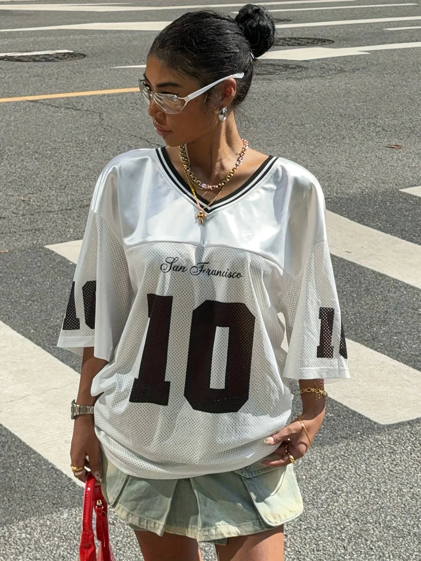 Summer 2025 New Casual Fashion American Spice Girls Digital sportswear for men and Women T-shirts