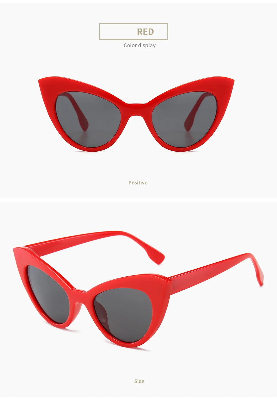 Summer Cat Eyes Sunglasses Small Frame Okulary UV400 Shades Polarized Vintage Eyewear Outfit Beach Sun Protection Sun Glasses