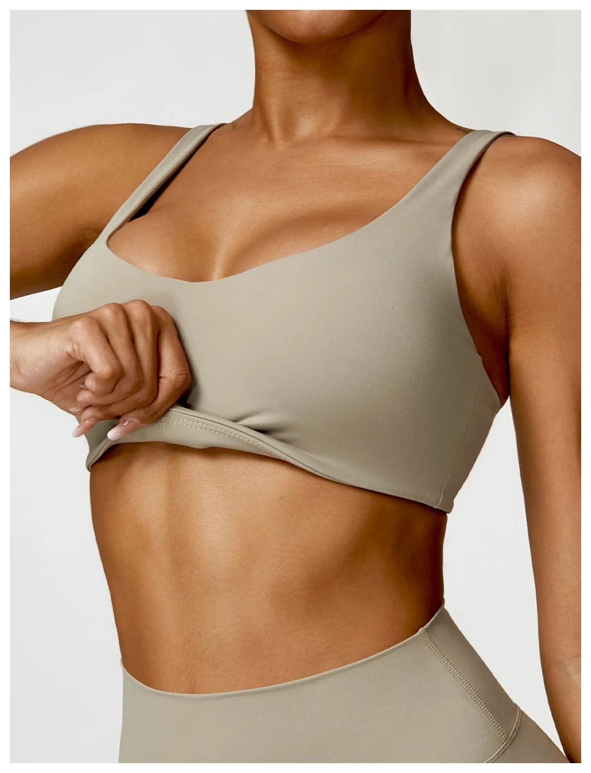 Yoga Set 2PCS Sportswear Workout Clothes Athletic Wear Gym Legging Fitness Bra Crop Top Long Sleeve Sports Suits Women Tracksuit