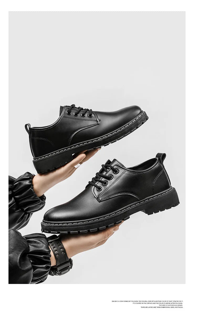 Fashion Gentleman Shoes Luxury Men White Versatile Dress Shoes Summer Sports Shoes Men Casual Leather