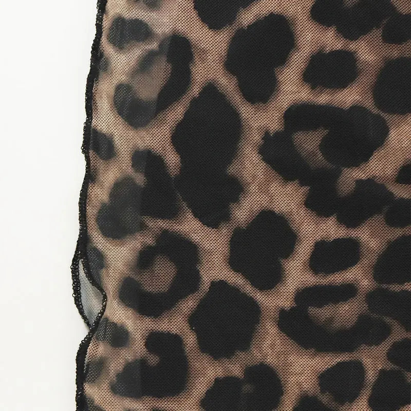Autumn Women's T-shirt New Streetwear Fashion Long Sleeves O-Neck Tees Sexy Leopard Backless Female Versatile Knitted Clothing