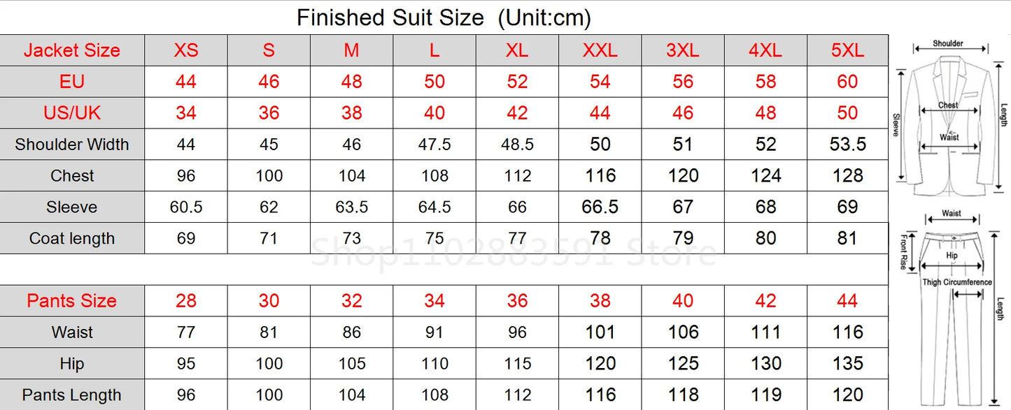 Handsome Black 2 Pieces Mens Suits Slim Fit Wedding Grooms Tuxedos Shawl Lapel Formal Blazer Long Sleeves Prom (Jacket+Pants)