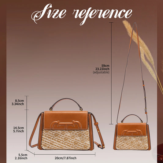 Fashionable Classic Retro Women's New 2024 Designer Style Shoulder Bag Business Commuting Large Capacity Handbag