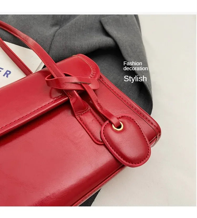 Large Capacity Underarm Bag Women 2025 New High Sense Women Versatile Autumn and Winter Fashion Popular Portable Shoulder Bag