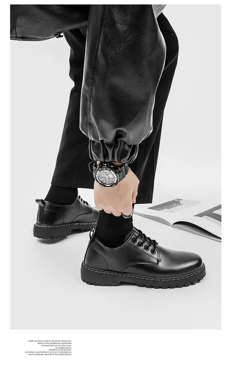 Fashion Gentleman Shoes Luxury Men White Versatile Dress Shoes Summer Sports Shoes Men Casual Leather