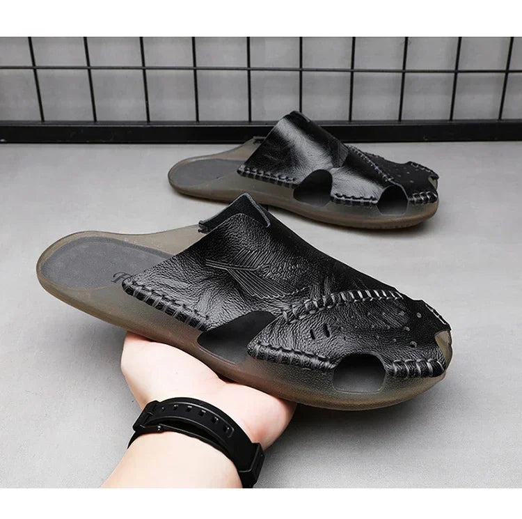 Men's Summer Sandals for Men Shoes Comfortable Man Sandal Low Price Shoe Replicas Luxury Brands Shoes Casual Sneakers Slippers
