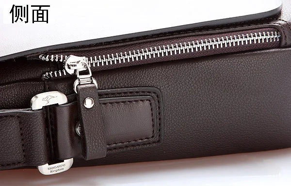 New Luxury Business Crossbody Bag Male Leather Classic Men Bag Vintage Casual Men Messenger Shoulder Bag Men Handbags