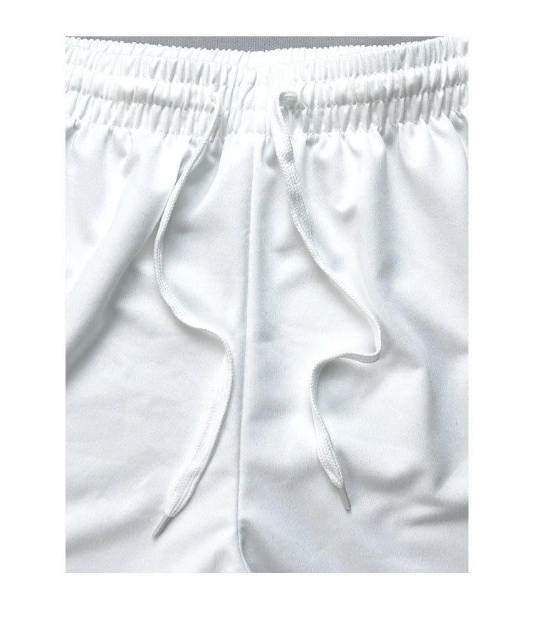 Glossy Pockets Men's Shorts Outdoor Fitness Male Plus Size Casual Sports Basketball Bottoms