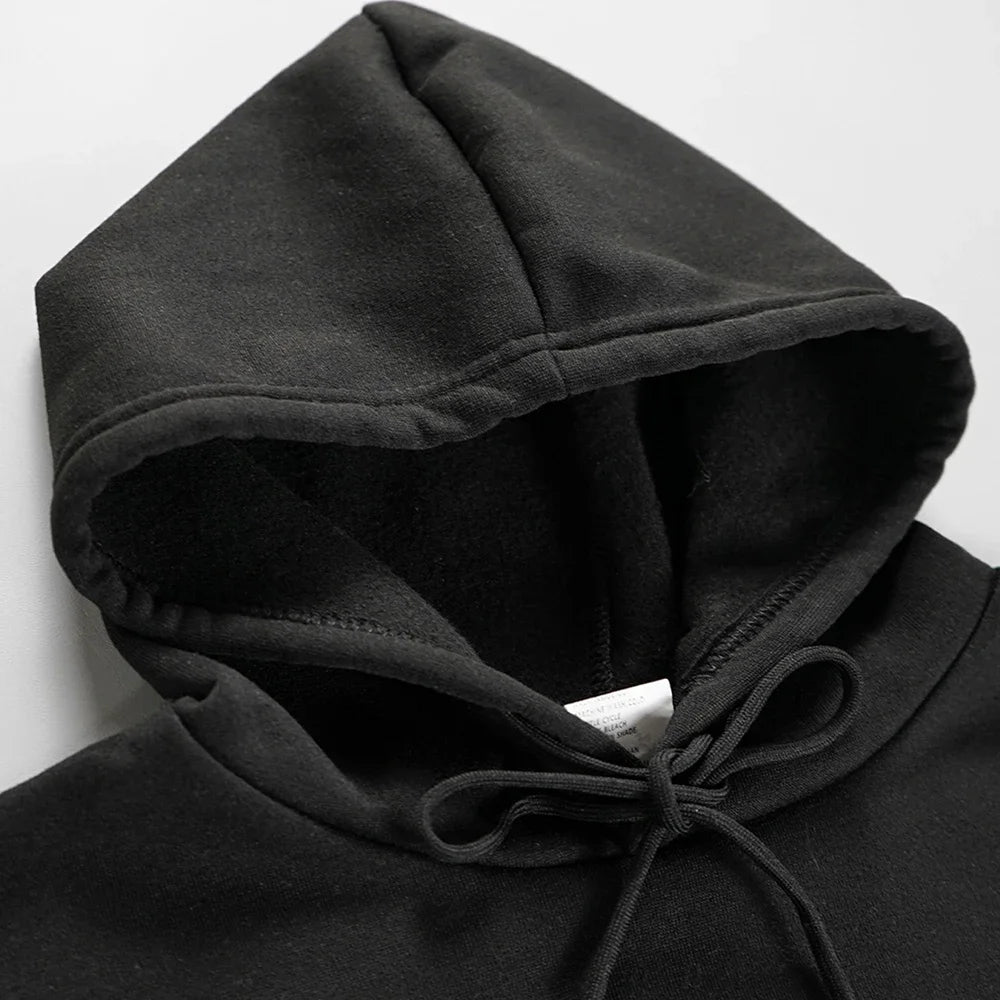 Autumn Winter Fleece Hoodies Fashion Casual Sweatshirts Men Women Harajuku Warm Oversized Pullovers 11 Colors Hip Hop Streetwear