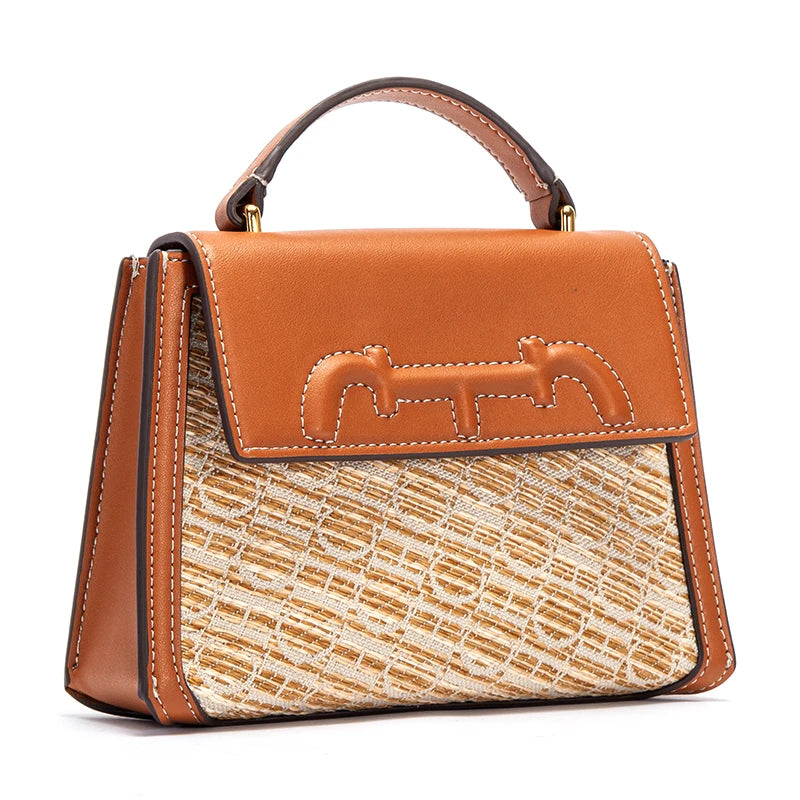 Fashionable Classic Retro Women's New 2024 Designer Style Shoulder Bag Business Commuting Large Capacity Handbag