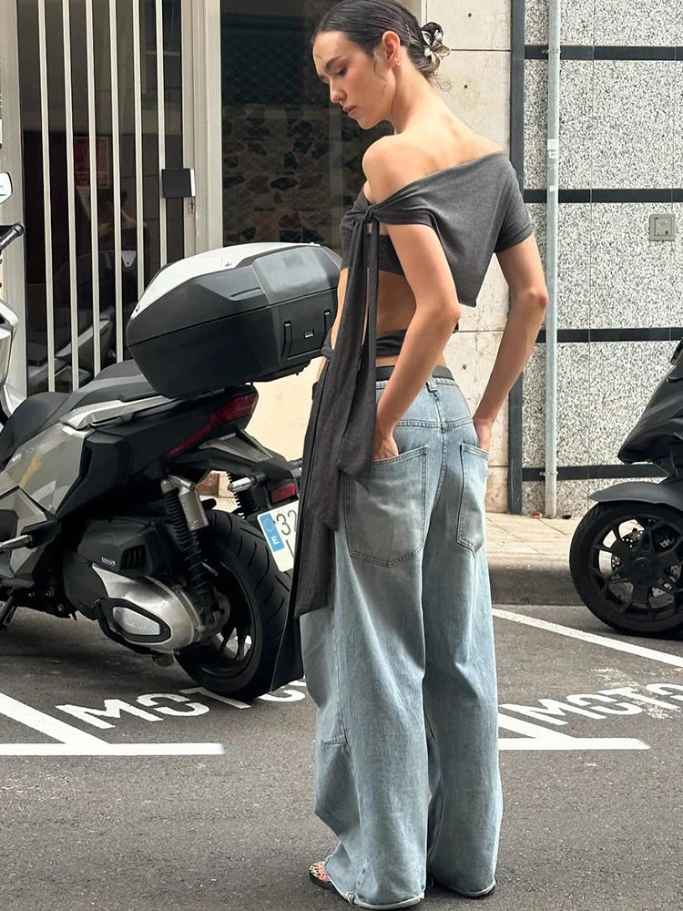 Weird Puss Irregular Women Tank Tops Shirring Shoulder Ruched Summer Chic Fashion Solid Hottie Simple Basic Streetwear Slim Vest