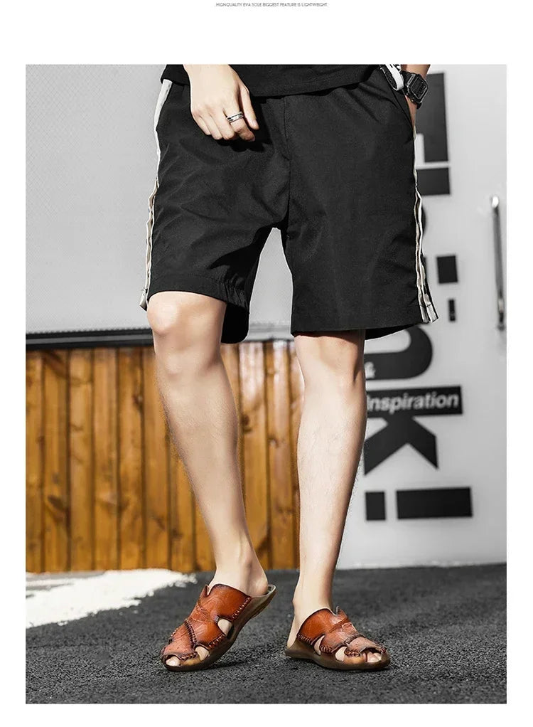 Men's Summer Sandals for Men Shoes Comfortable Man Sandal Low Price Shoe Replicas Luxury Brands Shoes Casual Sneakers Slippers
