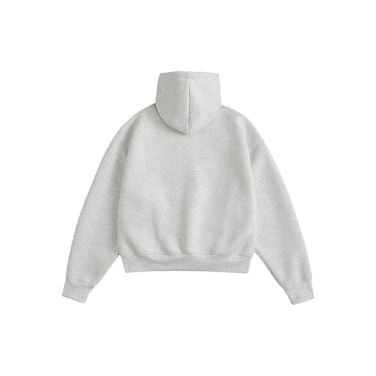 LAPPSTER Men Women Cleanfit Y2k Short Hooded Hoodies Korean Fashions 2000s Sweatshirts Tracksuit Grey Harajuku Big Pocket Hoodie