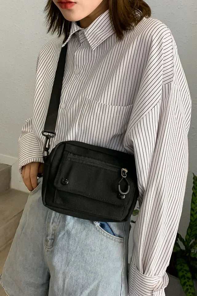 Bags for Women 2022 Women Pure Color Casual Tote Outdoor Bag Canvas Handbag Zipper Shoulder Bag Luxury Bag Bolsas Femininas