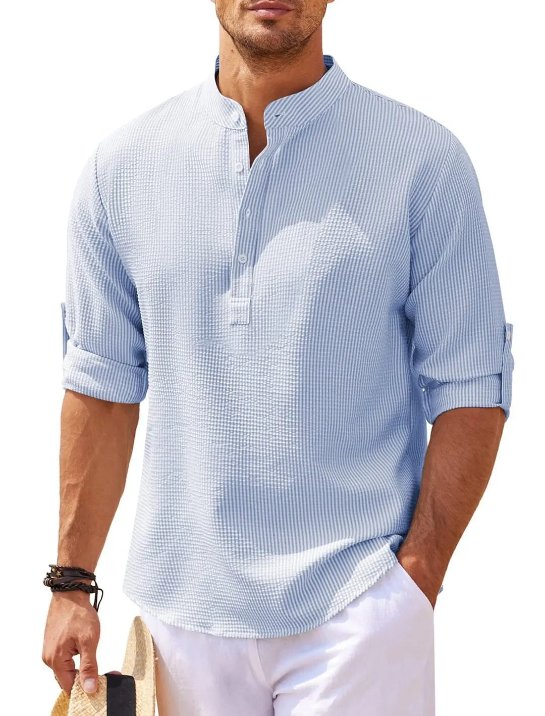 Long Sleeve Linen Shirt Linen Shirt Shirt Linen T Shirt Man European Shirt Man Shirts for Man Linen Sleeved Linen