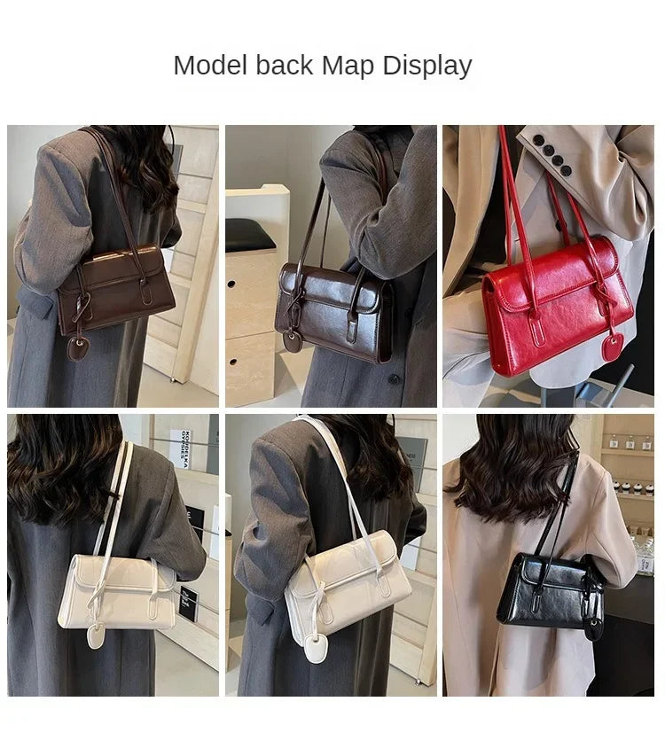 Large Capacity Underarm Bag Women 2025 New High Sense Women Versatile Autumn and Winter Fashion Popular Portable Shoulder Bag