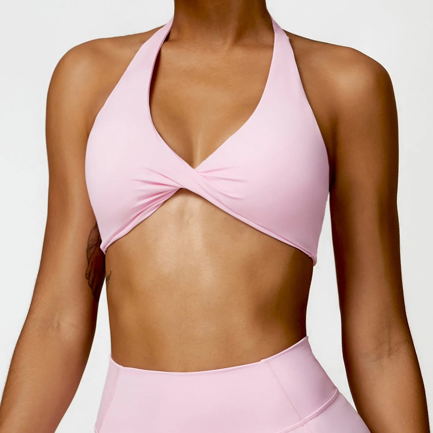 Women Sexy Beauty Back Gym Running Push Up Yoga Sports Bras Breathable Wrapped Yoga Sports Bras Triangle Cup Underwear Female