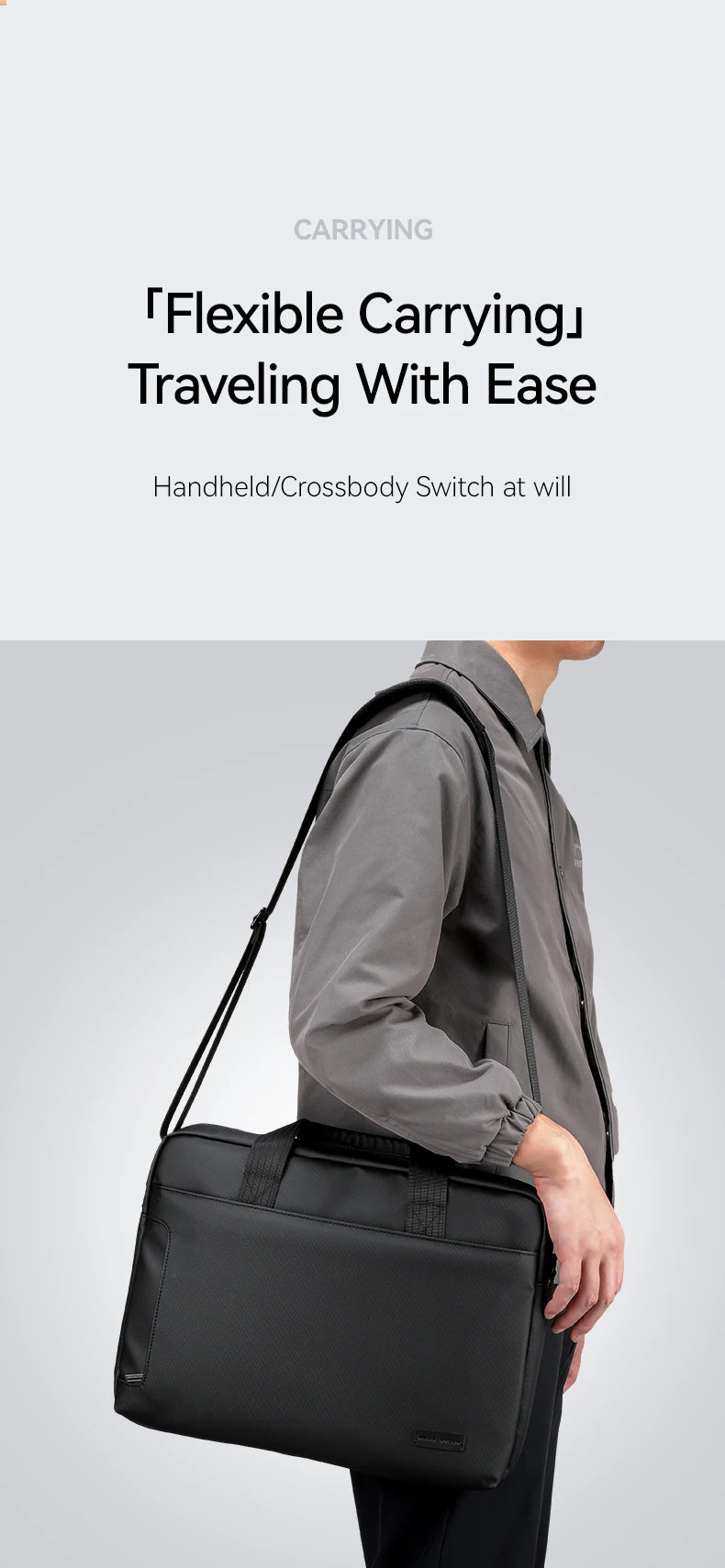Mark Ryden 14/15.6inch Laptop Pocket Efficient Storage Messenger bag men bag