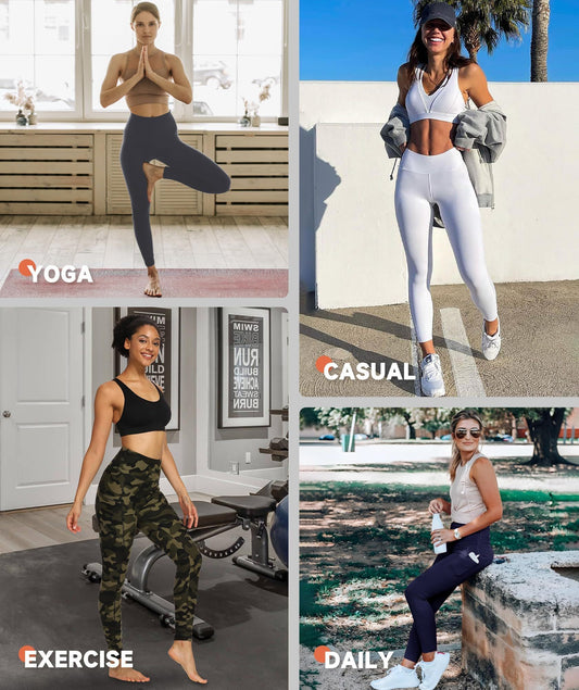 Leggings - Cropped High-waisted Solid Color Dark Gray