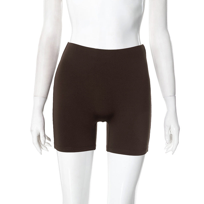 Fashion Tight High Waist Casual Shorts Women