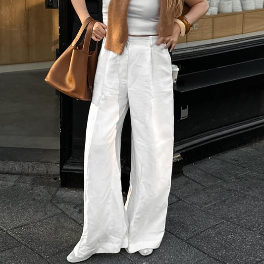 High Waist Wide Leg Pants Trousers Loose